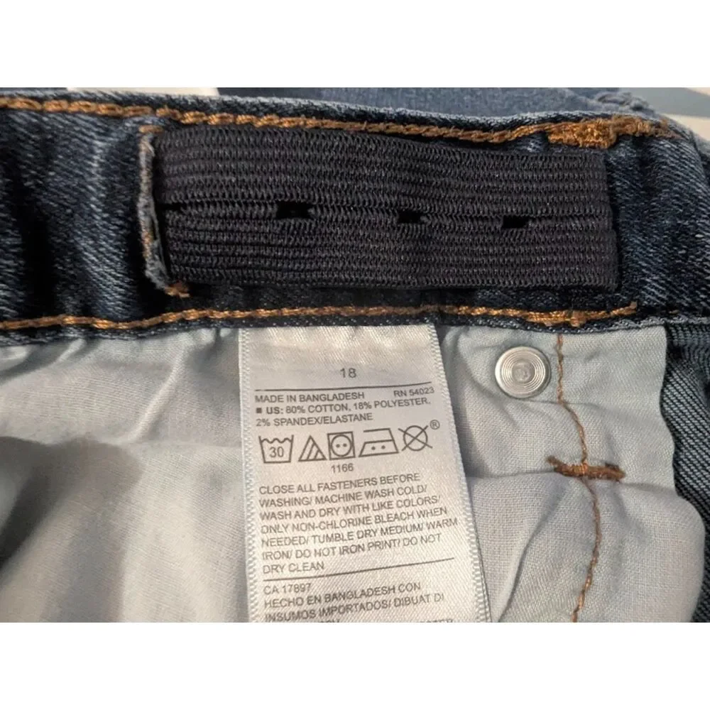 Boys Size 18 Stretch Boot Cut Jeans  Old Navy